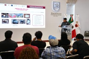 Reporta Gobierno de Zacatecas 33 detenidos y avances en investigación de hechos del 18 de julio