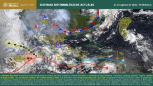 Habrá lluvias aisladas durante la presente semana; el martes se prevé que sean intensas en la región sur