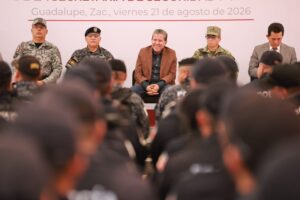 Inaugura Gobernador David Monreal campo de tiro de vanguardia para profesionalización de policías de Zacatecas
